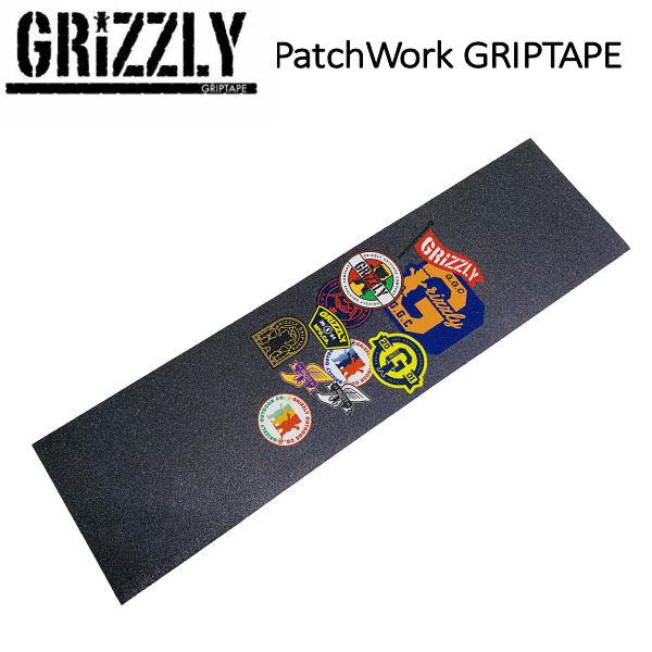 グリズリー GRIZZLY Patch Work GRIPTAPE デッキテープ スケートボード ス...