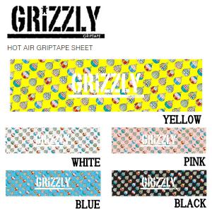 グリズリー GRIZZLY HOT AIR GRIPTAPE SHEET グリップテープ デッキテープ スケートボード SKATEBOARD Griptape 正規品｜54tide