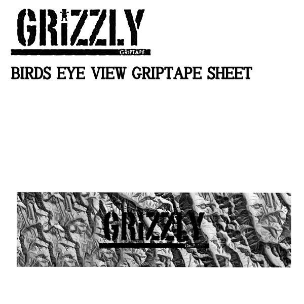 グリズリー GRIZZLY TRINITY GRIPTAPE SHEET グリップテープ デッキテー...