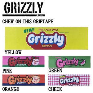 グリズリー GRIZZLY CHEW ON THIS GRIPTAPE SHEET グリップテープ デッキテープ スケートボード SKATEBOARD Griptape 正規品