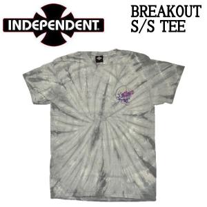 インデペンデント INDEPENDENT BREAKOUT S/S TEE メンズ Tシャツ ショートスリーブ 半袖 スケートボード スケボー S/M/L/XL シルバー｜54tide