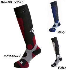 KARNA SOCKS カルナソックス スノーボード WOOL 靴下 ウール ソックス  メンズ レディース ウインタースポーツ用 高性能ソックス  テーピング効果 着圧システム｜54tide