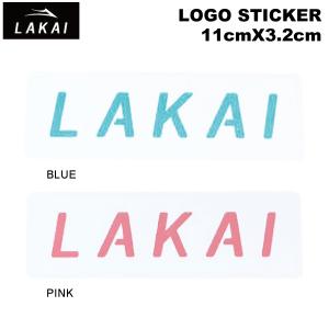 ラカイ LAKAI Logo Sticker ロゴ ステッカー シール スケートボード ストリート 11cmx3.2cm 正規品