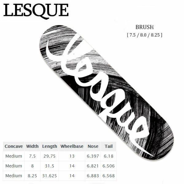 【LESQUE】レスケ KENYA OKUNO - GOLF スケートボード  スケート デッキ S...