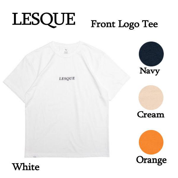 レスケ LESQUE Front Logo Tee Tシャツ ユニセックス TEE スケートボード ...