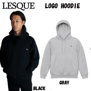 【Lesque】レスケ スケートボード LOGO HOODIE メンズ レディース パーカー フード付きトレーナー スケボー SK8 ストリートファッション｜54tide