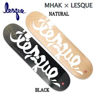 レスケ LESQUE MHAK × LESQUE コラボ スケートボード スケート デッキ SKATE DECK SK8 スケボー 板｜54tide