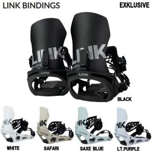 LINK BINDINGS 2023/2024 リンクバインディングス EXKLUSIVE スノーボード メンズ レディース バインディング グラトリ ワンメイク フリースタイル フリーラン｜54tide