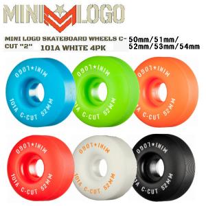 ミニロゴ MINI LOGO ウィール C-CUT ハードウィール パーク ストリート ランプ ボウル スケートボード スケボー sk8 パウエル