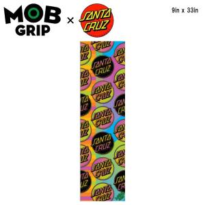 【MOB GRIP】モブグリップ SANTA CRUZ AFTERGLOW MULTI DOT サンタクルーズ グリップテープ Grip Tape デッキテープ  スケートボード スケボー｜54tide