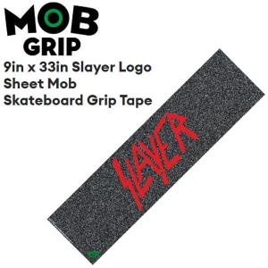 モブグリップ MOB GRIP Slayer Logo Sheet Mob Skateboard Grip Tape デッキテープ グリップテープ スケートボード｜54tide
