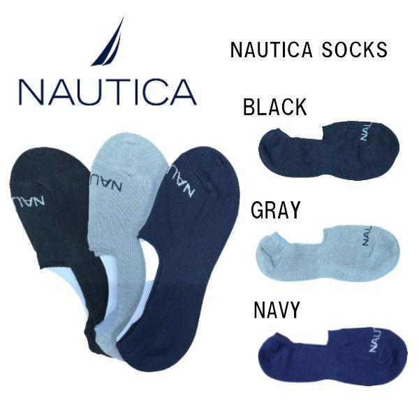 ノーティカ  NAUTICA メンズ ソックス 靴下 くるぶしソックス ローカット スケートボード ...