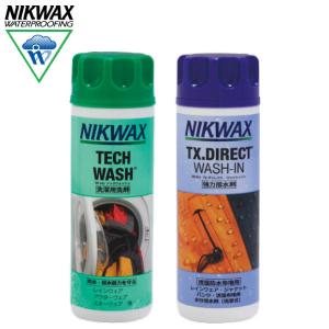 【NIKWAX】ニクワックス ウェア用撥水剤 洗剤(撥水生地用) 撥水剤(防水透湿生地用)セット 181・251ツインパック  登山 キャンプ アウトドア― スノーボード｜54tide