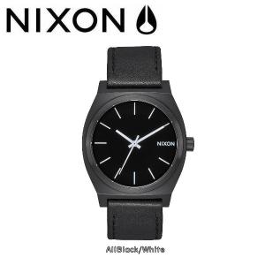 【NIXON】ニクソン THE TIME TELLER  タイムテラー メンズ レディース ユニセックス ウォッチ 腕時計 ALL BLACK / WHITE｜54tide