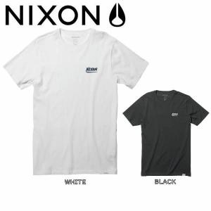 NIXON ニクソン Chisel T-Shirt メンズ 半袖 Tシャツ ティーシャツ トップス ロゴプリント フロントプリント TEE S・M・L 2カラー｜54tide