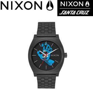 ニクソン NIXON メンズ レディース ウォッチ アナログ腕時計 タイムテラー SANTA CRUZ BLACK/SCREAMING HAND THE TIME TELLER 正規品｜54tide