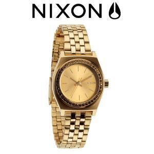 NIXON ニクソン THE SMALL TIME TELLER レディースウォッチ アナログ腕時計 ALL GOLD CRYSTAL｜54tide
