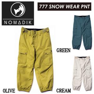 ノマディック NOMADIK MEN'S 777 SNOW WEAR PANTS メンズ スノーウェア