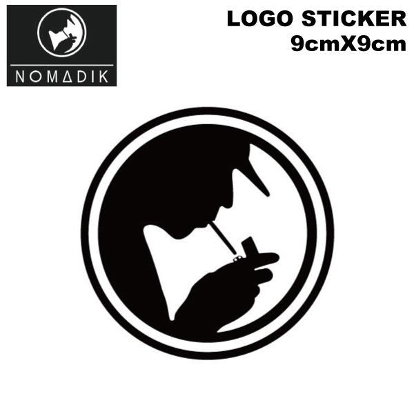 ノマディック NOMADIK Logo Sticker ロゴ ステッカー シール スノーボード スキ...