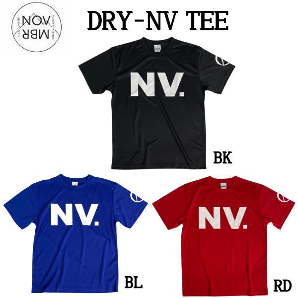 ノーベンバー NOVEMBER DRY-NV TEE 人気 定番 半袖 Tシャツ 吸水速乾性 UV ...