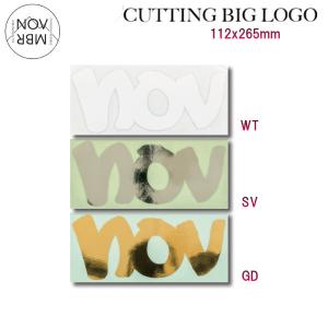 NOVEMBER（ノベンバー） ステッカー スノー ボード CUTTING LOGO