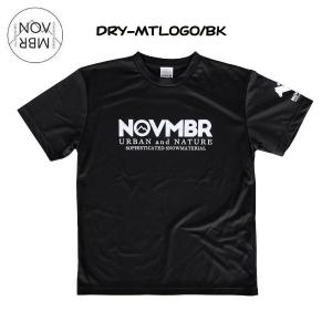 NOVEMBER ノーベンバー DRY-MTLOGO 半袖 Tシャツ ティーシャツ