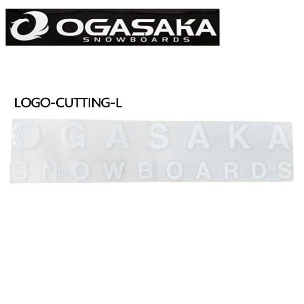 オガサカ OGASAKA CUTTING STICKER LOGO-CUTTING-L ステッカー ...