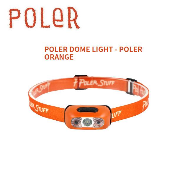 ポーラー POLER DOME LIGHT  POLER ORANGE キャンプ ギア アウトドア ...