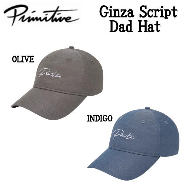 プリミティブ PRIMITIVE Ginza Script Dad Hat ユニセックス キャップ ...