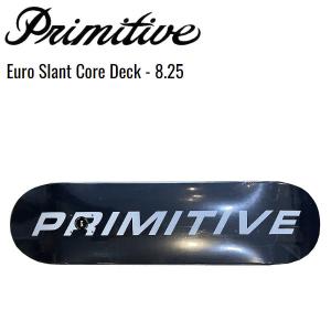 プリミティブ Primitive Euro Slant Core Deck デッキ スケートボード スケボー 板 SKATEBOARD 単品 ブラック 正規品｜54tide