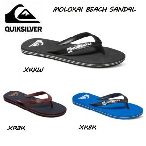 クイックシルバー QUIKSILVER 春夏 MOLOKAI ビーチサンダル メンズ aqyl100601 キャンプ アウトドア 海水浴｜54tide