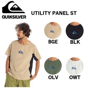 クイックシルバー　QUIKSILVER 　UTILITY PANEL ST メンズ ボード Tシャツ アウトドア キャンプ M/L 正規品｜54tide