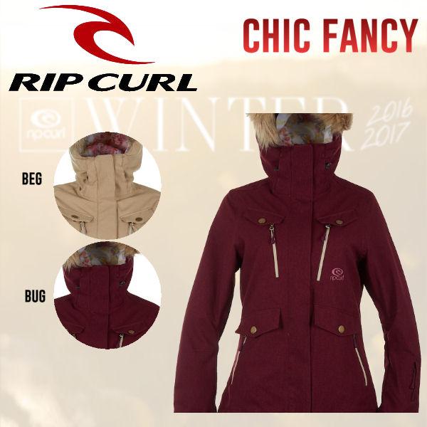 RIP CURL リップカール CHIC FANCY JKT レディーススノージャケット スノーボー...