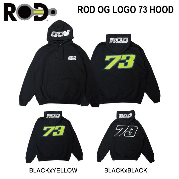 ロッドモータース RODMOTORS オリジナル ROD OG LOGO 73 HOOD メンズ パ...