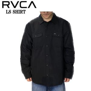 ルーカ RVCA メンズ LS SHIRT ロングスリーブシャツ 長袖 ボタン ストリート スケートボード 正規品｜54tide