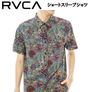 RVCA ルーカ 2023春夏 RVCA メンズ MARTIN ANDER SS ショートスリーブシャツ 半袖 トップス スケートボード サーフィン M・L【正規品】｜54tide