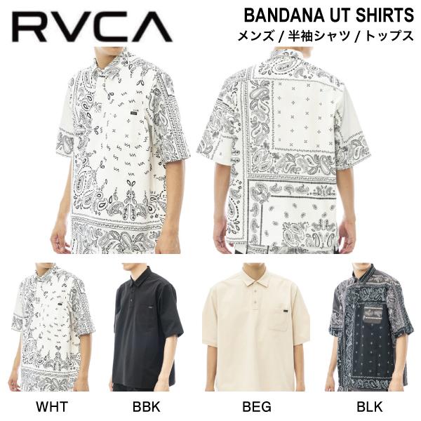 ルーカ RVCA メンズ BANDANA UT SHIRTS ショートスリーブシャツ 半袖 トップス...