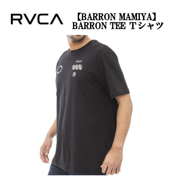 ルーカ RVCA メンズ BARRON MAMIYA BARRON TEE Ｔシャツ 半袖 スケート...