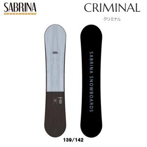 SABRINA（サブリナ） レディース スノーボード 板 CRIMINAL クリミナル
