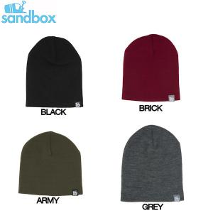 SANDBOX サンドボックスTrue Beanie ビーニー スノーボード ニット帽 帽子｜54tide