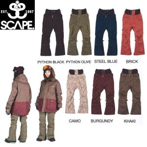 エスケープ SCAPE  ARES PANTS レディーススノーパンツ スノーボードウェア 711-153-35｜54tide