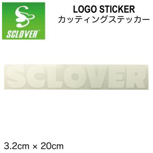 スクローバー SCLOVER3RIDERS SCLOVER LOGO STICKER ロゴステッカー カッティングシール スノーボード スキー スノボー 正規品