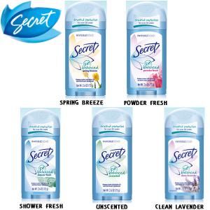 Secret 24時間発汗抑制＆芳香！シークレット デオドラントスティック