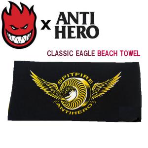 SPIT FIRE X ANTI HERO スピットファイア アンチヒーロー コラボ CLASSIC EAGLE BEACH TOWEL タオル タオルケット｜54tide