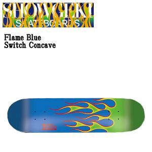 衝撃 ショウゲキ SHOWGEKI SKATEBOARDS Blue Flame Switch Concave スイッチコンケーブ スケートボード スケート デッキ SKATE DECK SK8 スケボー 板｜54tide