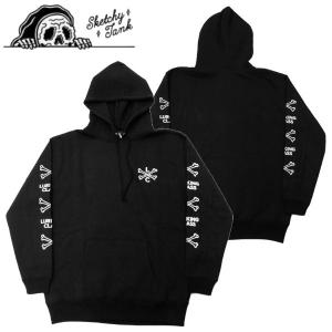 スケッチータンク SKETCHY TANK 2020秋冬 CROSS BONES 1 HOOD メンズ 長袖パーカー 2020HOLIDAY フーディー プルオーバー トップス M・L ・XL【正規品】｜54tide