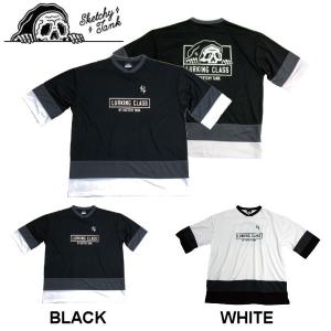 スケッチータンク SKETCHY TANK 2020春 LURKING CLASS HOCKEY SHIRT SU06ラーキングクラス 半袖 ホッケー メンズ シャツ トップス M~XLサイズ 2カラー【正規品】｜54tide