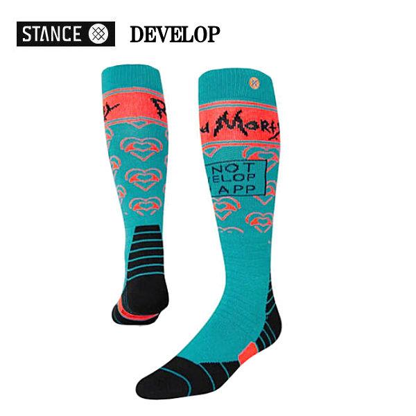 スタンス STANCE DEVELOP メンズ レディース SOCKS 靴下 スノーボード スケート...