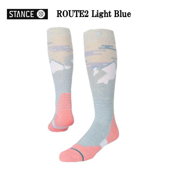 STANCE ROUTE 2【UNISEX】 メンズ レディース SOCKS 靴下 スノーボード ス...