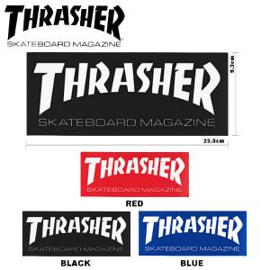 スラッシャー THRASHER SKATE MAG SUPER Sticker ステッカー スケートボード スケボー シール｜54tide